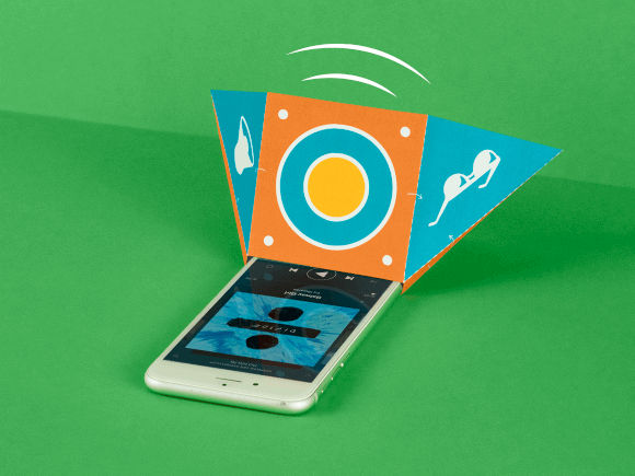 Vaderdag ideeën Simyo bouwplaat smartphone speaker