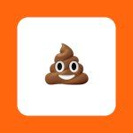 lachende drol emoji