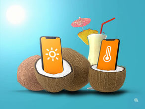 Weer apps voor een perfecte stranddag