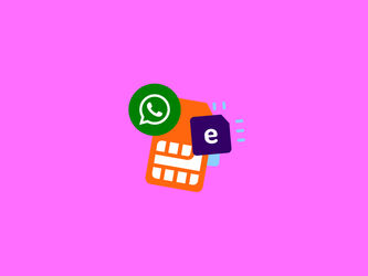 Hoe werkt eSIM met WhatsApp en iMessage?