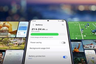 Afbeelding van de batterij-instellingen van de Galaxy S25 FE