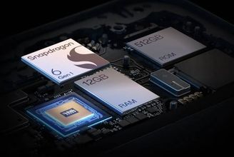 Illustratie van de Snapdragon 6 Gen1 chip in de OPPO Reno14 F 5G