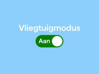 De vliegtuigstand op je telefoon: hoe zit dat?