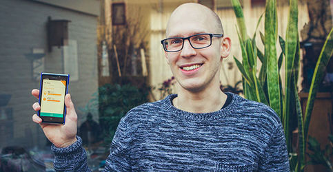 Succesvolle Simyo adviseur Rick