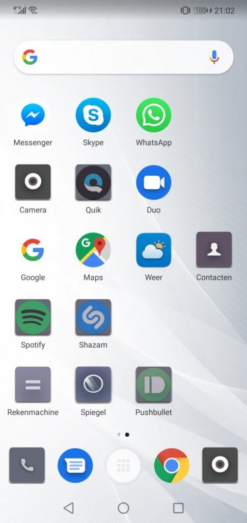 apps sorteren 
