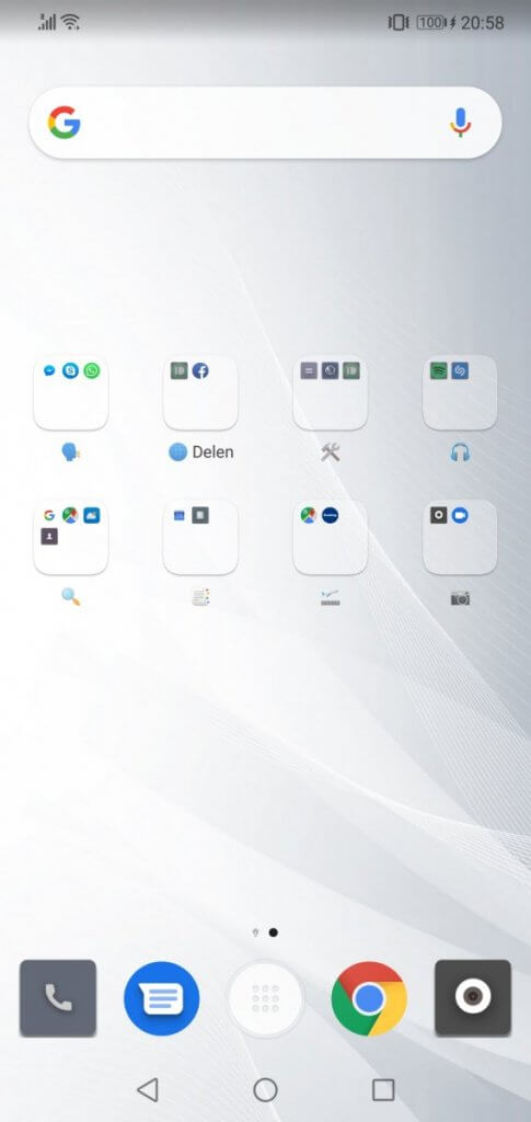 apps sorteren 