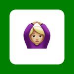  Ik weet het niet! Of... juichen? emoji