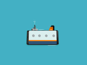 Bellen en internetten op zee met het maritieme netwerk