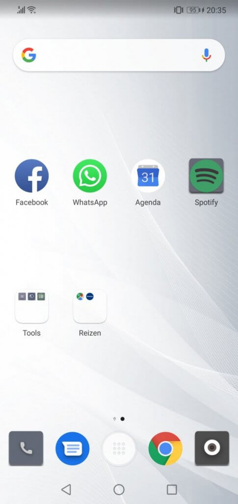 apps sorteren
