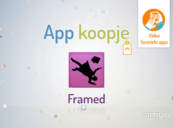 Simyo app Framed