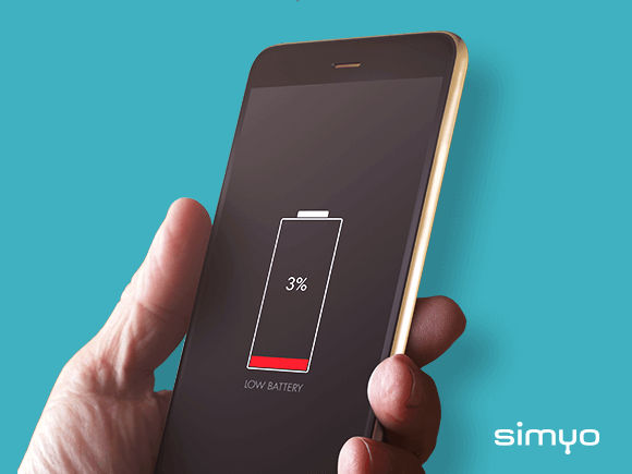 Simyo smartphone snel opladen