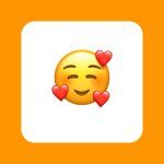 hartstikke verliefd emoji