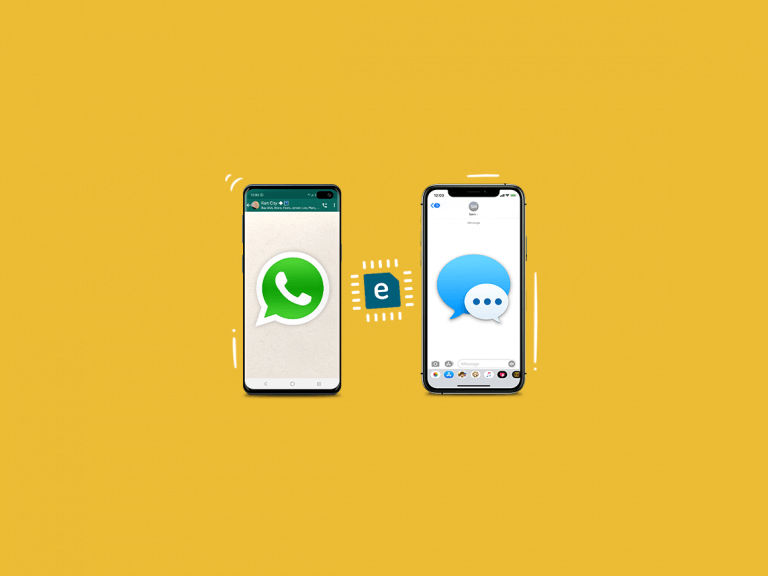 Как работает whatsapp с esim