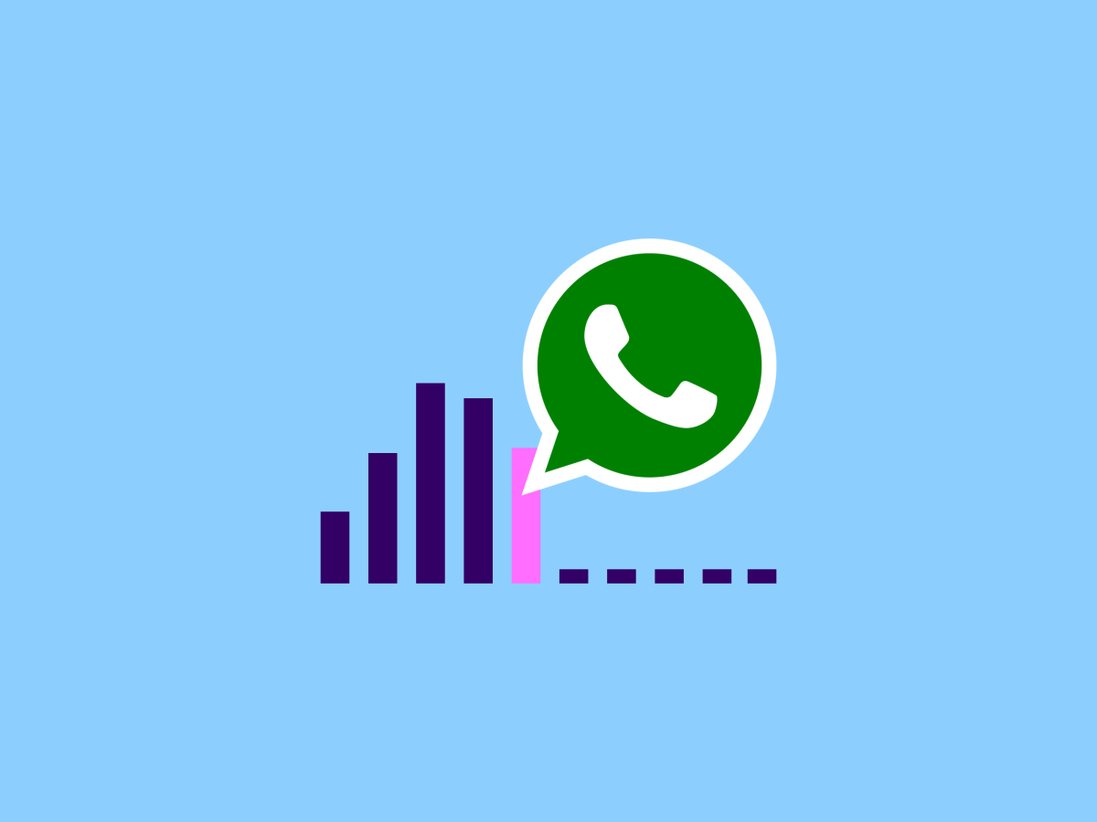 Hoeveel data gebruikt op Whatsapp