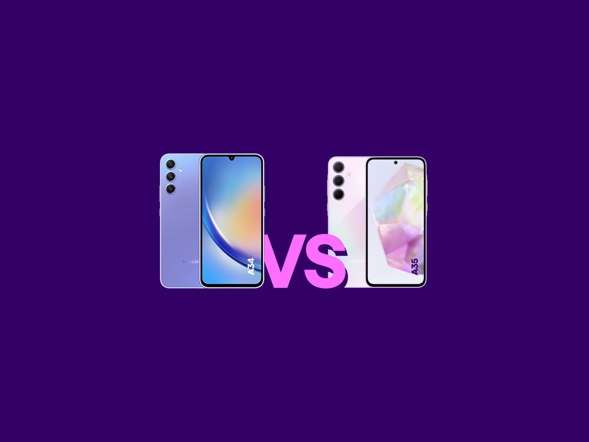 Samsung Galaxy A34 vs A35