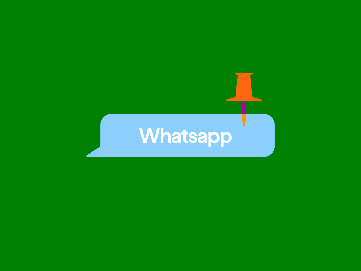 Bericht vastzetten Whatsapp