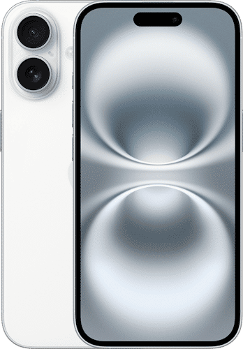 Apple iPhone 16 Wit 128 GB met abonnement kopen? - Simyo