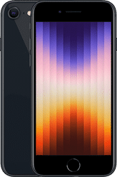 Apple iPhone SE (2022) Zwart 64 GB